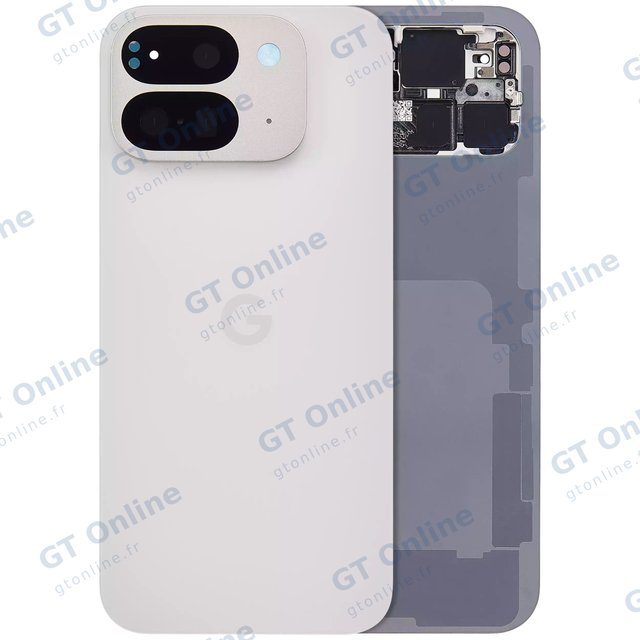 Vitre arrière pour Google Pixel 9 Pro Fold (origine d'occasion — grade A, Porcelain)