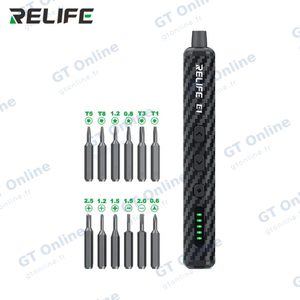 Tournevis Électrique Relife E1 Carbon Type-C 350mAh (12 en 1)