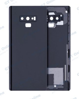 Vitre arrière pour Samsung Galaxy Note 9 (sans logo, compatible premium, noir minuit)