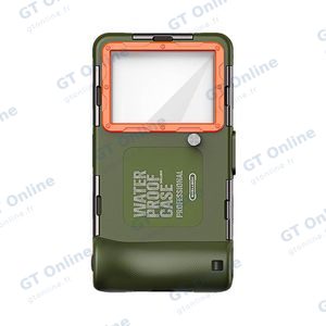 Coque Étanche pour Smartphone Universelle Vert