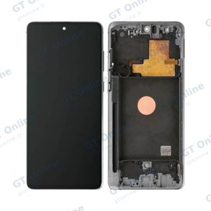 Écran Tactile Soft Oled avec Châssis Samsung Galaxy Note 10 Lite N770 Argent