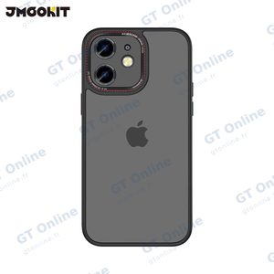 Coque de Protection Canon Lens JMGOKIT pour Apple iPhone 12 Noir