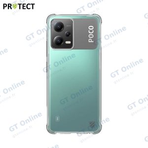 Coque Silicone Renforcée PROTECT pour Xiaomi POCO X5 5G/Redmi Note 12 5G Transparent — vue 2