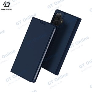 Housse de Protection Skin Pro Dux Ducis pour Samsung Galaxy A55 5G A556 Bleu