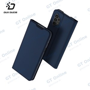 Housse de Protection Skin Pro Dux Ducis pour Samsung Galaxy A13 4G A135 Bleu