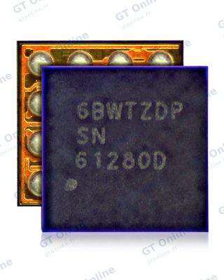 Circuit intégré élévateur de tension VDD de caméra pour Apple iPhone 8 / 8 Plus / X / 11 Pro Max (U3100 / SN61280D / 61280E)