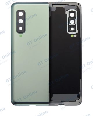 Vitre arrière pour Samsung Galaxy Fold 4G (F900) (compatible premium, Space Silver)