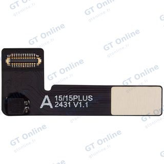 Nappe tag-on de caméra arrière pour Apple iPhone 15 / 15 Plus (Qianli)