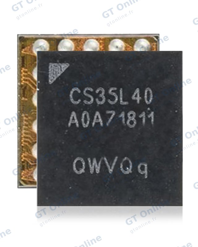 Pièce à microsouder pour Samsung Galaxy S10E / S10 Plus / 5G / S20 FE / S21 5G / S20 Ultra / S22 / S22 Ultra / Note 10 / Note 10 Plus 5G / Note 20 5G (CS35L40)