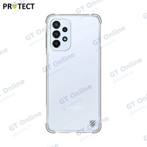 Coque Silicone Renforcée PROTECT pour Samsung Galaxy A23 5G A236/Galaxy A23 4G A235 Transparent — vue 2