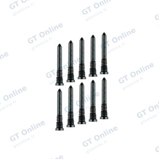 Vis de sécurité pour Apple iPhone 12 / 12 mini / 13 / 13 mini (pack service origine, noir, lot de 100)