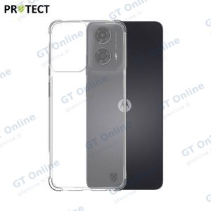 Coque Silicone Renforcée PROTECT pour Motorola Moto G24 4G Transparent