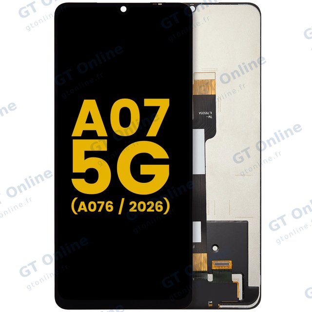 Écran LCD sans châssis pour Samsung Galaxy A07 5G (A076 / 2026) (reconditionné, toutes couleurs)