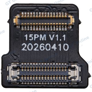 Pièce à microsouder pour Apple iPhone 15 Pro Max (Qianli) — Nappe de Repair caméra avant Lagging
