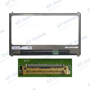 Dalle Ordinateur Portable 14.0" Slim HD (1366x768) LCD 60Hz 30pin Droite 19mm, Fixations Haut Bas ~320mm