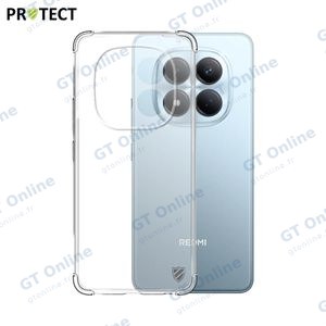 Coque Silicone Renforcée PROTECT pour Xiaomi Redmi Note 15 Pro 4G Transparent