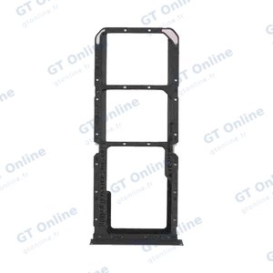 Tiroir Sim Premium OPPO A16 4G/A54s/A16s Noir Cristal