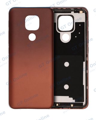 Vitre arrière pour Motorola Moto E7 Plus (XT2081 / 2020) (bronze Amber)
