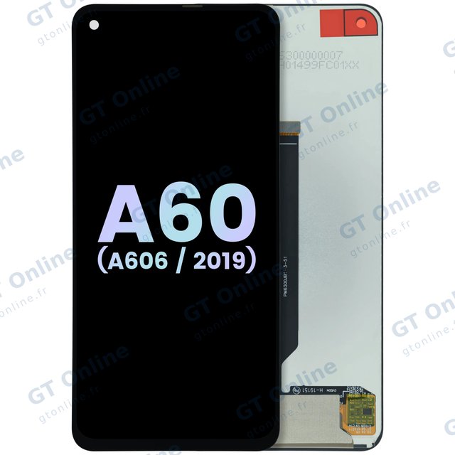 Écran LCD sans châssis pour Samsung Galaxy A60 (A606 / 2019) (toutes couleurs, pack service origine)