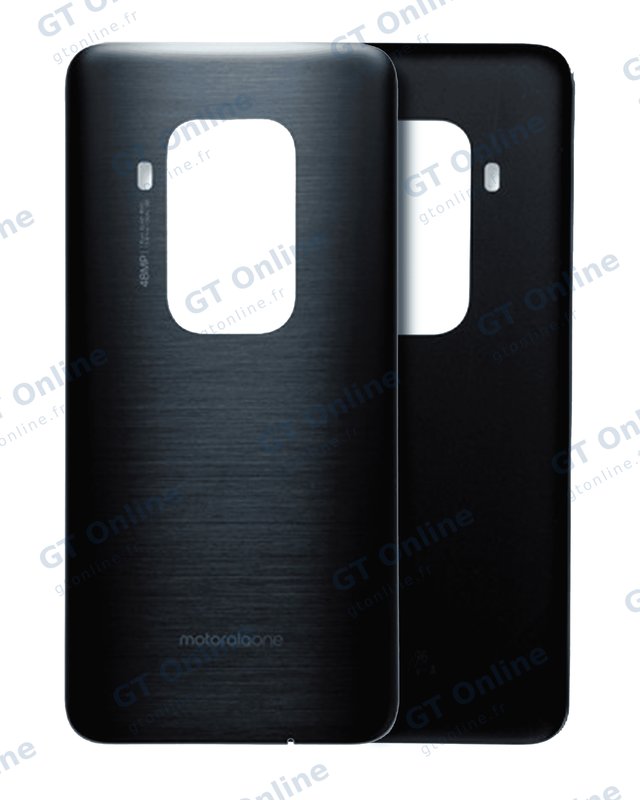 Vitre arrière pour Motorola One Zoom (XT2010-01 / 2019) (origine, gris)
