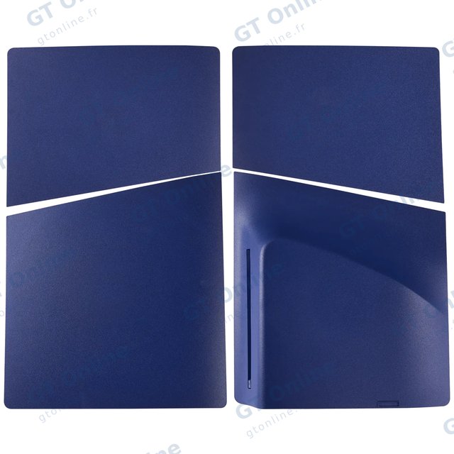 Façades haut et bas pour Sony PlayStation 5 Slim avec lecteur (bleu violet foncé)
