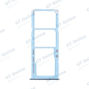 Tiroir Sim Premium Samsung Galaxy A51 A515 Bleu Prismatique