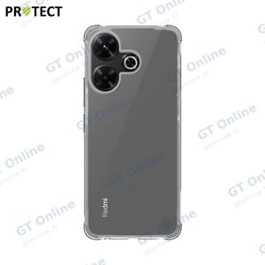 Coque Silicone Renforcée PROTECT pour Xiaomi Redmi 13 4G Transparent — vue 2