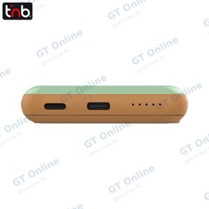 Batterie Externe Power Bank Sans Fil Magnétique T'nb MagSafe 5000mAh 15W PBUMAG5MAR — vue 3