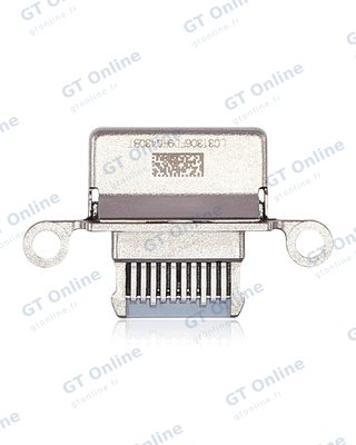 Connecteur de charge nu à souder pour Apple iPad Air 4 (soudure requise, bleu ciel)