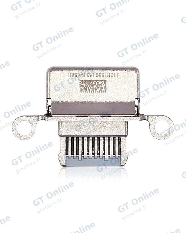 Connecteur de charge nu à souder pour Apple iPad Air 4 (soudure requise, bleu ciel)