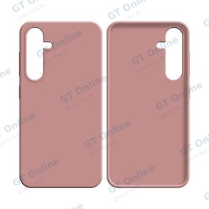 Coque Silicone Compatible pour Samsung Galaxy A14 5G A146P/Galaxy A14 4G A145 (#17) Rose — vue 2