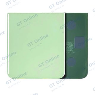 Vitre arrière pour Samsung Galaxy Z Flip 5 (pack service origine, vert)