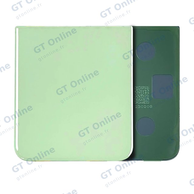 Vitre arrière pour Samsung Galaxy Z Flip 5 (pack service origine, vert)