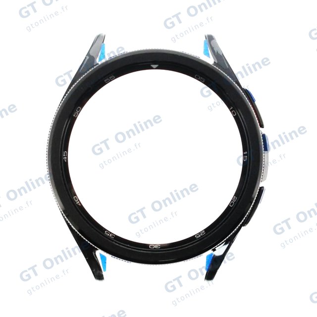 Châssis pour Samsung Galaxy Watch 6 Classic (43mm) (pack service origine, noir)