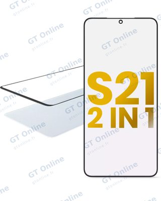 Vitre d’écran avec OCA pour Samsung Galaxy S21
