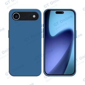Coque Silicone Compatible pour Apple iPhone Air (#20) Bleu Marine