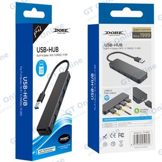 Hub USB 3.0 4 ports pour Xbox Series X / PlayStation 5 DOBE TY-0805 — noir