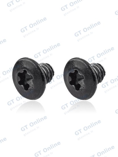 Vis de cache-charnière Torx T3 pour Apple MacBook Pro 13" A1706 / A1708 / A1989 / A2159 / A2289 / A2251 / A1707 / A1990 / A2338 (2016-2020) (lot de 50)