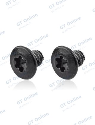 Vis de cache-charnière Torx T3 pour Apple MacBook Pro 13" A1706 / A1708 / A1989 / A2159 / A2289 / A2251 / A1707 / A1990 / A2338 (2016-2020) (lot de 50)