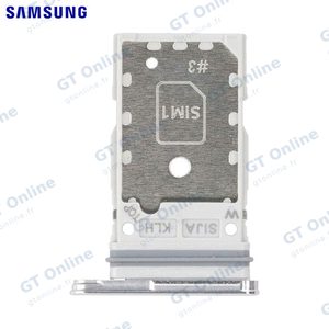 Tiroir SIM Original Samsung Galaxy S22 S901/Galaxy S22 Plus S906 GH98-47086B Blanc