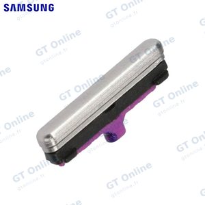 Bouton On/Off Original Samsung Galaxy S10 Plus G975/Galaxy S10 G973 GH98-43730B Blanc Céramique