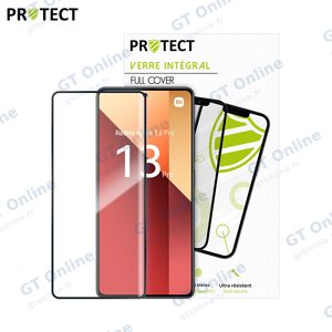 Verre Trempé Intégral PROTECT pour Xiaomi Redmi Note 13 Pro 4G Noir — vue 2