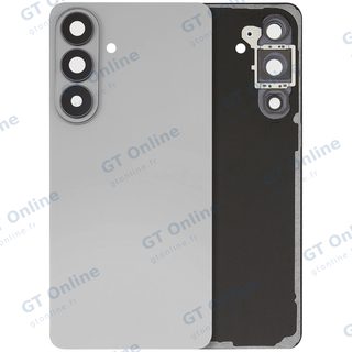 Vitre arrière pour Samsung Galaxy S26 Plus (compatible premium, Silver Shadow)