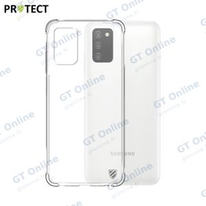 Coque Silicone Renforcée PROTECT pour Samsung Galaxy A03s A037 Transparent