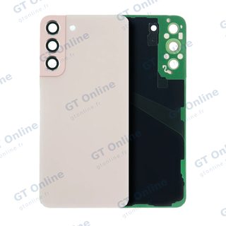 Vitre arrière pour Samsung Galaxy S22 Plus (pack service origine, Cream)
