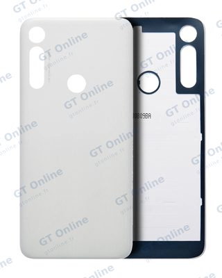 Vitre arrière pour Motorola Moto G Fast (XT2045 / 2020) (origine, blanc nacré)