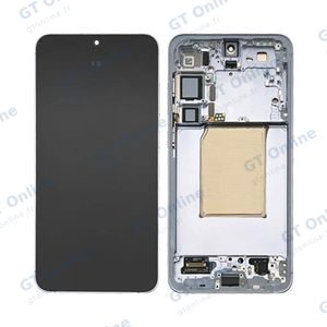 Écran Tactile Soft Oled avec Châssis Samsung Galaxy S25 Plus S936 Bleu Clair