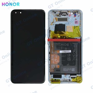 Bloc Écran Complet avec Châssis et Batterie Original Honor Magic 5 Pro 0235AFDK 0235ALQC Meadow Green