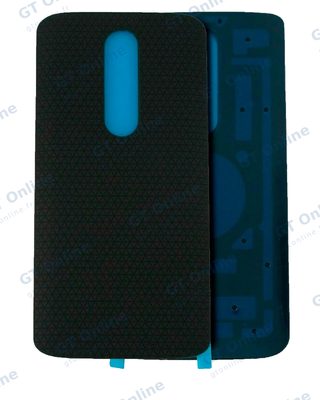 Vitre arrière pour Motorola Droid Turbo 2 (XT1585 / XT1580 / XT1581 / 2015) (origine d'occasion — grade A, noir)