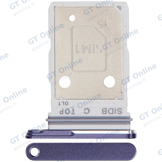 Tiroir double SIM pour Samsung Galaxy S26 (S942) (Cobalt Violet)
